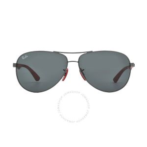 이스퀘어 4136072 Ray-Ban Scuderia Ferrari Green Pilot Uni Sunglasses