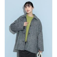 Beams 빔즈 하트 여자 헤링본 미들 코트 24FW