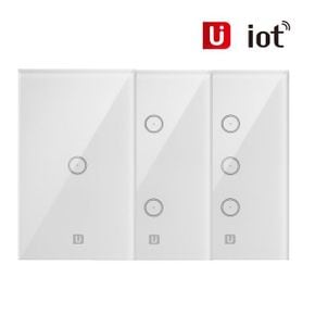 유아이오티 홈IOT 스마트 벽스위치 UIOT-SW10S 123구