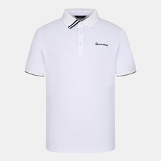 남성 원포인트 카라 반팔 티셔츠 (TMTPN2345_100)