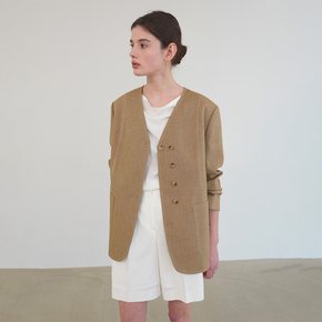노카라 스티치 자켓 NEW5MJ330_95