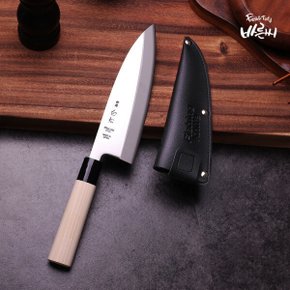 데바 가죽칼집 중 13-15cm