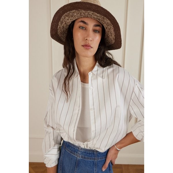 유지니아 킴 라이트웨이트 라피아 롤데스 엄브레 햇 46376663162972494