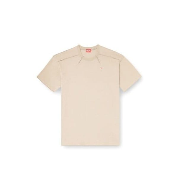 26SS 디젤 t crahor boxt t1 반팔 티셔츠 A19463 0NIAX 5GD BEIGE DOM