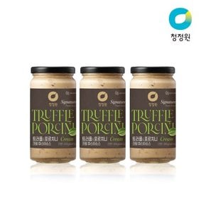 청정원 트러플&포르치니 크림 파스타소스 350gX3개