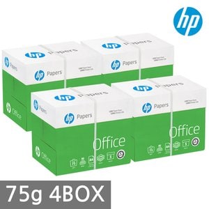 엑소 HP A4 복사용지 75g 2500매 4BOX