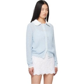 SSENSE 익스클루시브 블루 폴스 칼라 가디건 FSDDTO27 MUL001 BU100 Blue