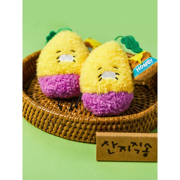 춘구마 깐구마 미니 포슬 키링인형_춘구마