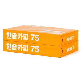 한솔카피 A4용지 75g 2권(1000매) Hansol copy(ns)[35804424]