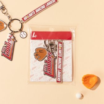 SSG랜더스 Ls 로고 메탈 키링