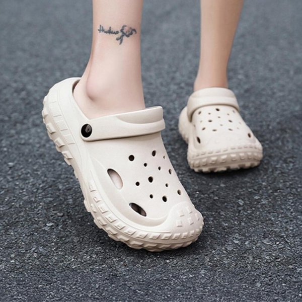 [옷자락] 여자 펀칭 바캉스 물빠짐 아쿠아 여름 샌들