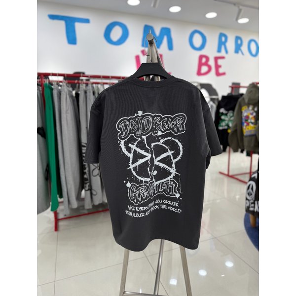 [여주점] 하프베어반팔,챠콜JHZK10201