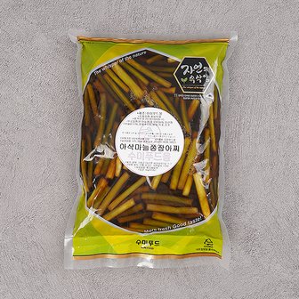 지투지샵 아삭간장마늘쫑장아찌 1kg x 1