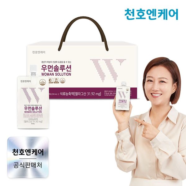 [천호엔케어] 갱년기건강 우먼솔루션 30팩 1박스 /천호식품(+쇼핑백증정)