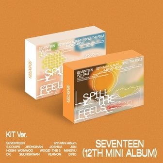 media synnara [KIHNO][랜덤]세븐틴 - 미니 12집 [Spill The Feels] Kit Ver. / Seventeen - 12Th Mini Album [Spill The Feels] Kit Ver.  {10/14발매}