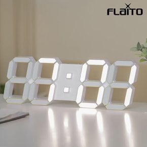 국산 프리즘 3D LED 인테리어 벽시계 LG전구 38cm