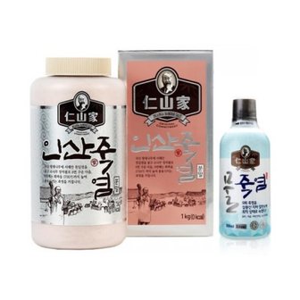 텐바이텐 인산가 소금 9회 자죽염 분말 1kg +(물죽염 실버 300ml 증정)