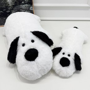 얼룩 강아지 인형 귀여운 애착인형 바디필로우 쿠션 3size
