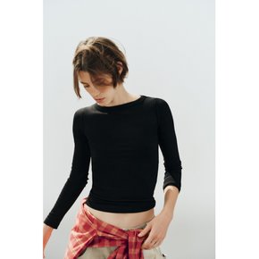 재팬 보트넥 티셔츠 3641 829 블랙