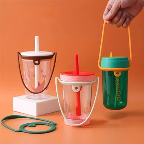 텀블러 스트랩 실리콘 휴대용 350ML~750ML 호환 수납 손잡이 캐리어 ODM-TBLACC1