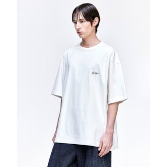 송지오 [파주점] CROSSING STROKES 페인티드 티셔츠  SH3TS901WH