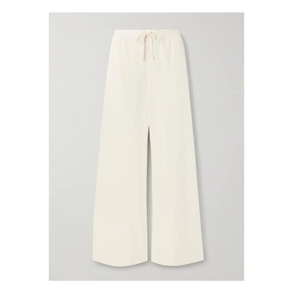 에턴 와이드 코튼 저지 스웨트팬츠 오프 화이트 46376663162849581