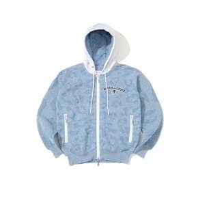 W GN PATTERN JQD KNIT HOODIE 삭스 EVR LS1IB07F SX