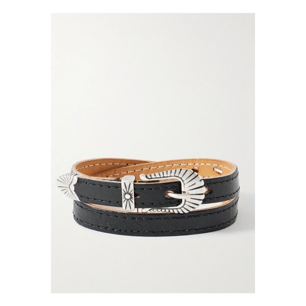 아워레가시 카우보이 실버톤 가죽 랩 브레이슬릿 46376663162873193