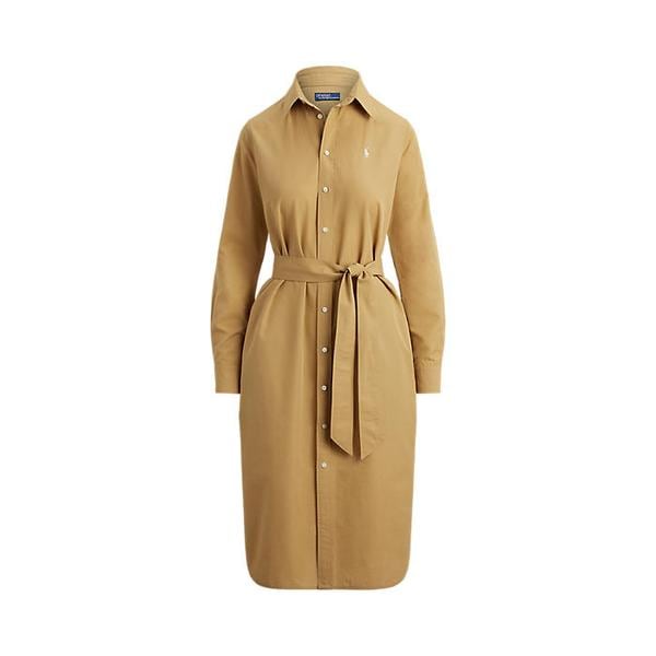 여성 코튼 리넨 벨트 셔츠드레스(WMPODRSNFA21026260)