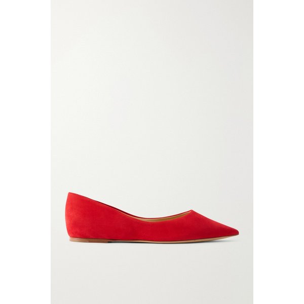 데빌 스웨이드 발레리나 플랫 46376663163028700