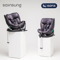 [비밀특가] 우노 올인원 아이사이즈 회전형 카시트 ISOFIX 색상선택