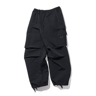 매스노운 D-RING PARACHUTE CARGO PANTS MFITP002-BK