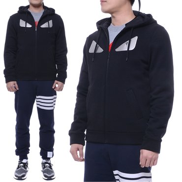 펜디 17FW 남성 몬스터 후드짚업 아우터 (FY0813_1YC_F0QA1_17F)