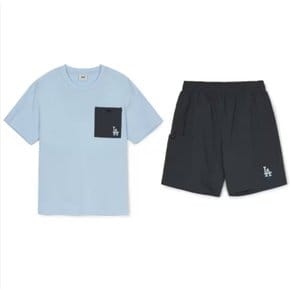 [백화점 공식]25SS 베이직 아웃도어 메쉬 포켓 티셔츠 세트 (3color) 7AS1B0653