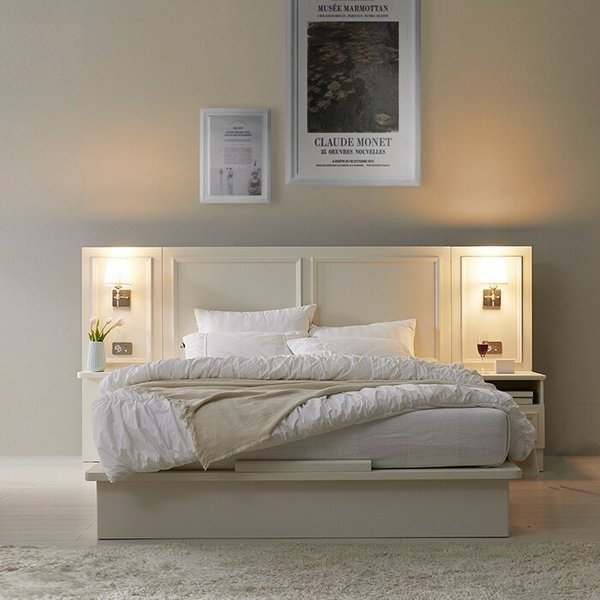 도르미 돌체 몰딩 호텔형 킹침대 세트 dr5413