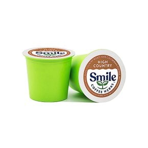 스마일커피웍스 하이 컨트리 Compostable Coffee 큐리그 캡슐 커피 24개입