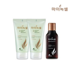 마이녹셀 트리트먼트 집중 세트 [인텐시브 헤어 트리트먼트 150ml *2개 + 인텐시브 샴푸 100ml *1개]