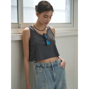 Cropped Layered Sleeveless (3Colors)