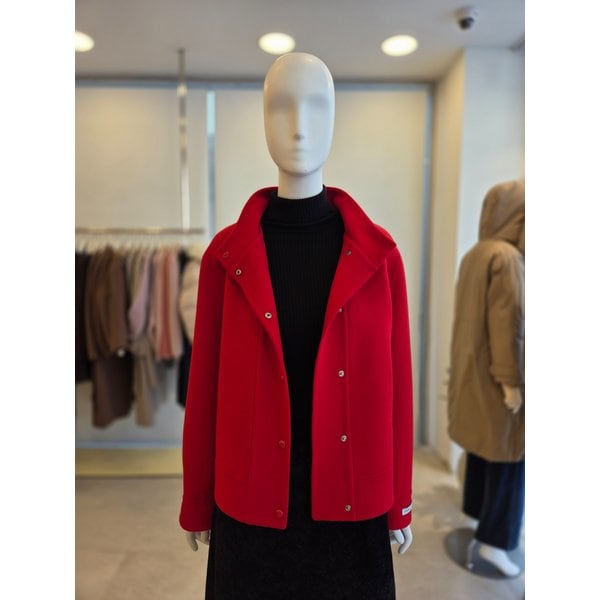 [여주점] [더 아이잗] 여성 울 하이넥 핸드메이드 재킷 (IRBA0JK128)