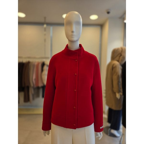 [여주점] [더 아이잗] 여성 울 하이넥 핸드메이드 재킷 (IRBA0JK128)