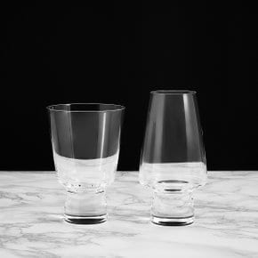 [Kimoto Glass Tokyo] 칼릭스 O & U 맥주잔 (디자인 2종)