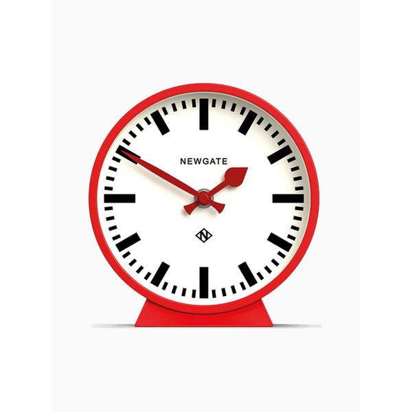 뉴게이트 M 레일웨이 탁상 시계 - Newgte M Mantel Railway (레드)