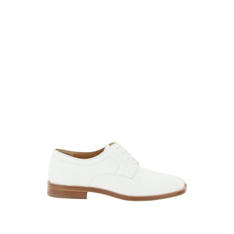 SS22 메종마르지엘라 Dress Shoes Maison margiela paper effect tabi lace-up shoes  WHITE S57W - SSG.COM