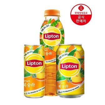  [직영] 롯데칠성 립톤 아이스티 복숭아 240ml/355ml/500ml 캔/펫