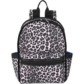 독일 레스포삭 백팩 가방 1842323 LeSportsac White Leopard Route Small Backpack 블랙 Slate G