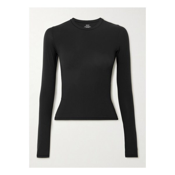 스킴스 피츠 에브리바디 롱 슬리브 티셔츠 오닉스 블랙 1647597335693172