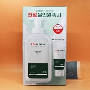 닥터지 레드 블레미쉬 포 맨 올인원 워시 500mL+30mL 기획