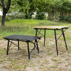 야외 캠핑 높이조절 경량 접이식 롤 테이블