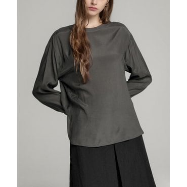 DKNY 스웨터 패치 블라우스 (DW2E7WBL858L)