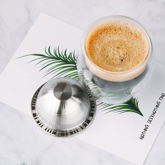  호환 리필 커피캡슐+탬퍼 재사용